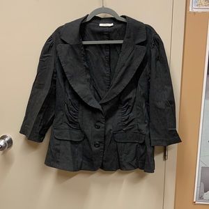 Ricki’s Grey stretch blazer sz 18